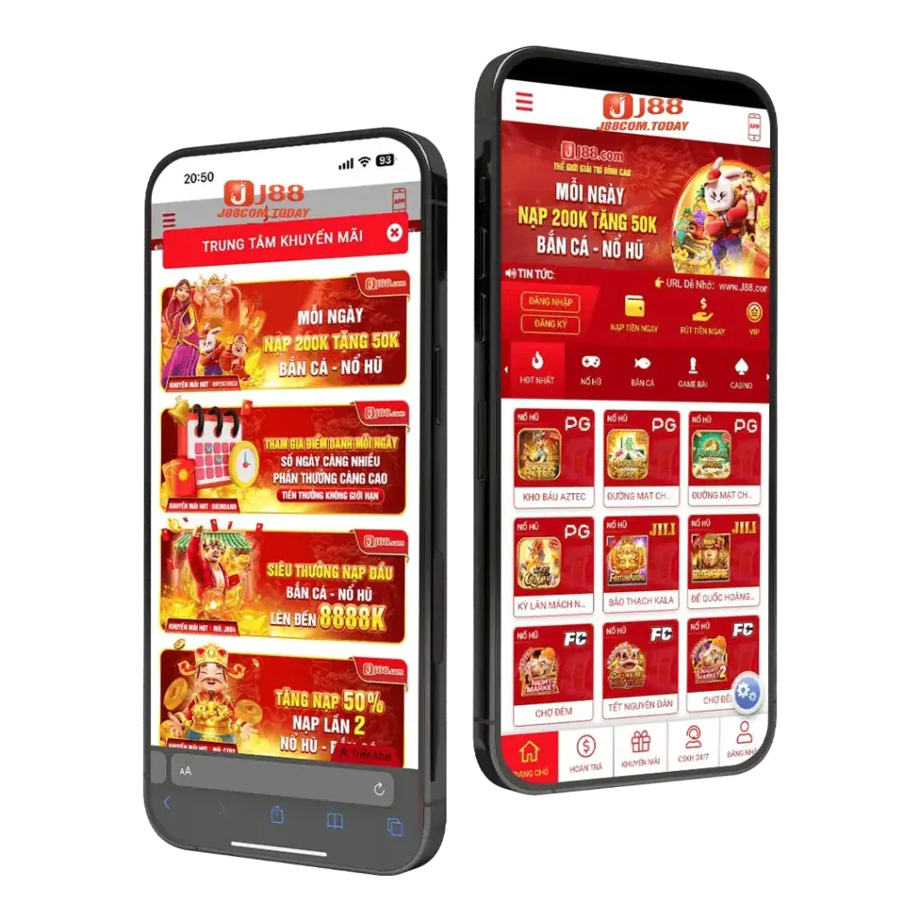 Hình ảnh minh họa các tính năng nổi bật của Bet188: đa dạng trò chơi, khuyến mãi, ứng dụng di động